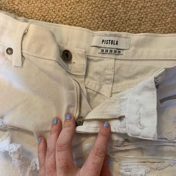 white pistola short - Picture 2 of 8
